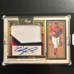 2024 Panini Three And Two - Prospect Jersey Autographs Elijah Green #PJA-EG /10 - Picture 1 of 3