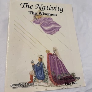 Serendipity Designs MarBek The Nativity THE WISEMEN Kreuzstichmuster 1989 - Bild 1 von 4