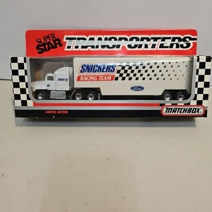 Matchbox Super Star Transporter Snickers Racing Limited Edition Ford Semi  - Bild 1 von 4