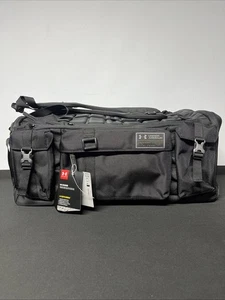 Neu mit Etikett $ 149,99 Under Armour Range Seesack Laptop Rucksack UA Cordura schwarz - Bild 1 von 12