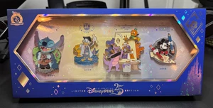 Celebrating 25 Years of Disney Pin Trading If We Were There! Set 1 MIB - Picture 1 of 9