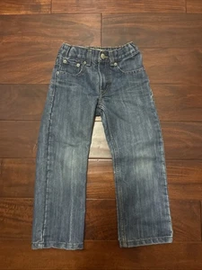 Pantalones de mezclilla Levis 514 para niños talla 5 regular pierna recta cintura ajustable - Imagen 1 de 4