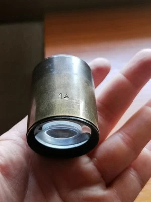 Brass lens Mystery 50mm F/1,6 (Angenieux, Boyer, Kinoptik, Dallmeyer, Cooke)  - Photo 1/4