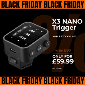 Godox X3 Nano Touchscreen Flash Trigger TTL HSS Built-in Battery - Picture 1 of 5