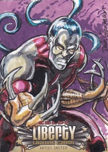 Cryptozoic Comic Book Legal Defense Fund Original Sketch Card by Dan Gorman - Picture 1 of 2