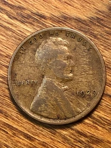 1929 Lincoln Wheat Cent Woody unsachgemäßer Legierungsmischungsfehler einzigartige Augenoptik Münze - Bild 1 von 4