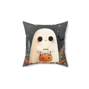Halloween Geist Dekokissen und Bezug Spooky Home Decor Akzentkissen - Bild 1 von 13