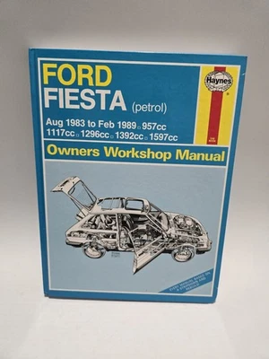 Ford Fiesta MK2 957cc To 1597cc XR2 Special Ed 83-89 Haynes Workshop Manual 1030 - Image 1 of 4