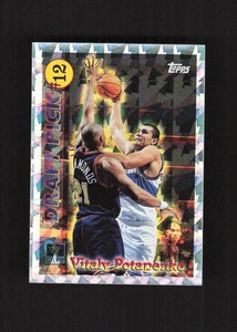 1996-97 Topps Draft Pick Exchange #DP12 Vitaly Potapenko Cleveland Cavaliers - Foto 1 di 2