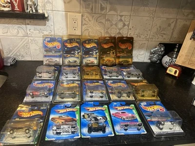 20 Vintage Hot Wheels Lot Mattel Treasure Hunt Diecast Collectible Car Toys NIP - Image 1 of 4