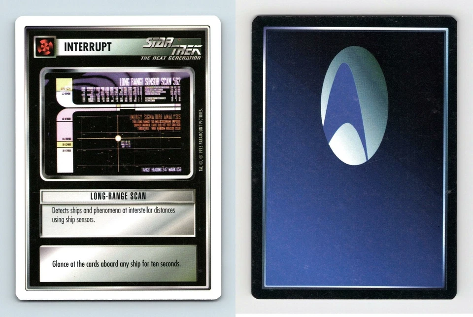 Long-Range Scan - Star Trek Premiere Unlimited 1995 Common CCG Card - Image 1 of 1