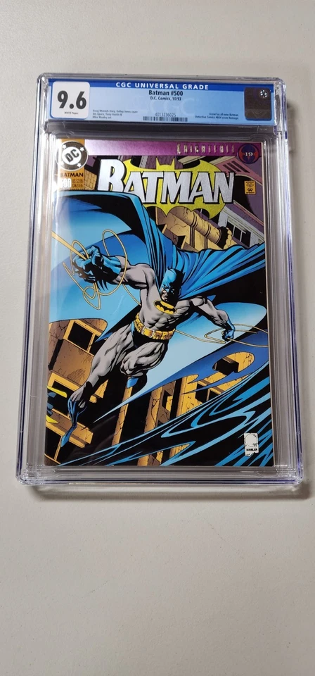 BATMAN #500 Collectors Edition (DC Comics 1993) -- CGC 9.6 White Pages - Image 1 of 2