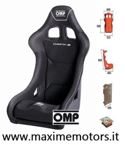 Sedile OMP CHAMP-R vetroresina fiberglass shell seat FIA 2025 - 2030 RALLY pista - Imagen 1 de 1