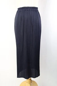 PLEATS PLEASE Navy Blue Skirt ISSEY MIYAKE 142 0767 - Picture 1 of 6