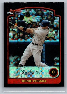 2003 Bowman #10 Jorge Posada chrome refractor - Image 1 of 2
