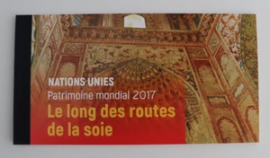 United Nations 2017 Le Long Des Routes De La Soie (French) (Silk Roads) Booklet - Picture 1 of 2