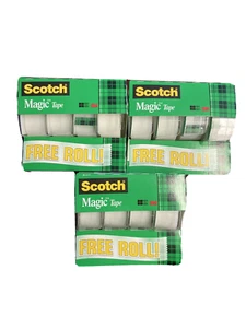 Scotch Magic Tape grün Paket, 3/4 x 1200" jede Packung, 12 Rollen = 3.600 Zoll - Bild 1 von 2
