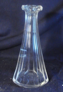 Barber bitters bottle cut glass 7" tall octagon B2 - Picture 1 of 5