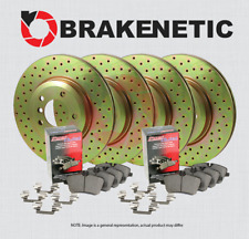 F&R BRAKENETIC Sport Drilled Brake Rotors + Pads 36.61030.21
