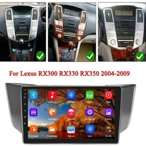 9 inch Android 10.1 Car Stereo Radio GPS For Lexus RX300 330 03-09 DSP - Picture 1 of 11