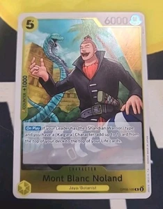 One Piece Mont Blanc Noland OP08-109/154 Two Legends NM FOIL - Picture 1 of 1