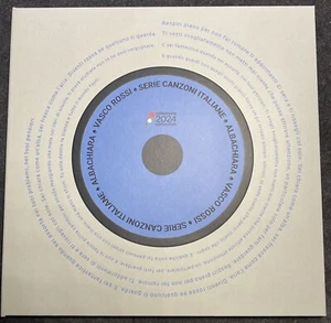 ITALIA - MONETA 5 EURO ARGENTO 2024 ALBA CHIARA VASCO ROSSI IN FOLDER UFFICIALE - Picture 1 of 9