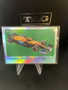 2021 Topps Chrome Formula 1 F1 1961 Sports Cars LANDO NORRIS #T61-LN McLaren - Bild 1 von 4