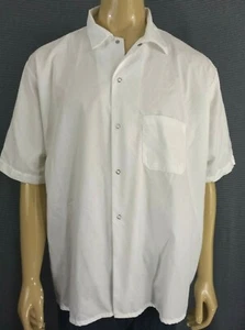 CULINARY CLASSICS Chefs Herren Uniform XXL Hemd All White Druckknopfleiste SS - Bild 1 von 7