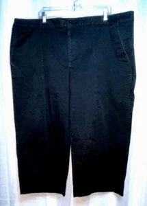 Pantalón corto LAUREN Ralph Lauren etiqueta negra para mujer talla 22W negro B*H - Imagen 1 de 4