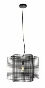 Black Pendant Modern Iron Wire Cage Kitchen Light Chandelier Dining Room Fixture - Picture 1 of 6