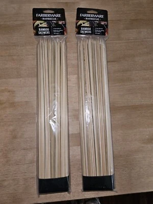 2x Fareberware Barbecue Bamboo Skewers 200 Count (8 inch) - Image 1 of 4
