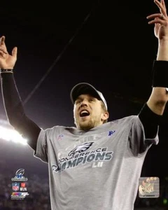 NICK FOLES NFC Championship Celebration 8x10 Photo SUPER BOWL LII EAGLES - Picture 1 of 1
