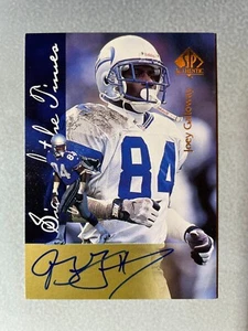 Auténtico Sign of the Times #17 1997 SP Joey Galloway automático - Imagen 1 de 2