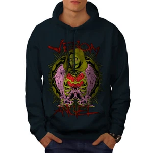 Wellcoda Venom Angel Herz Zombies Herren Hoodie - Bild 1 von 14