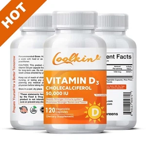 Vitamin D3 Cholecalciferol 50.000IE – Herz- & Knochengesundheit, Immunverstärker - Bild 1 von 13