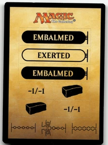 MTG Amonkhet Punch Card Token NM/M - Picture 1 of 1