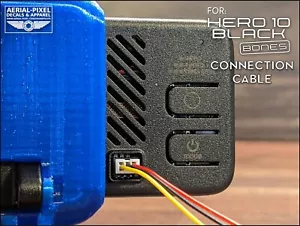 GoPro Hero 10 schwarze Knochen Netzsteckerkabel 6" lang - Bild 1 von 6