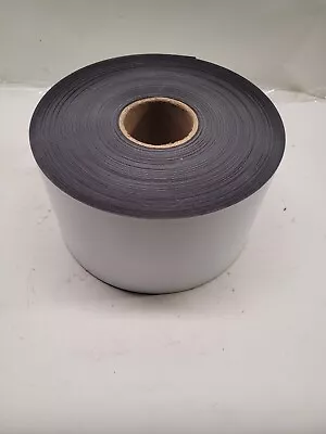 Uline S-21715  6"x200'  White Magnetic Label On A Roll - Image 1 of 4