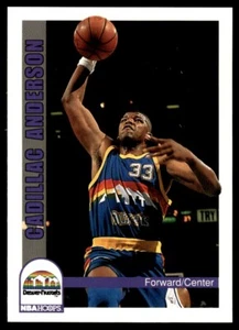 1992-93 Hoops Greg Anderson Denver Nuggets #54 - Picture 1 of 2