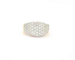 Anello DAMIANI Oro Giallo e Bianco 18kt con Diamanti 1ct G VS1 Lusso - Picture 1 of 2