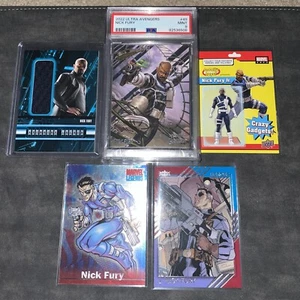 Nick Fury Samuel L. Jackson Marvel Memorabilia Fleer Ultra PSA 9 Marvel Cards - Picture 1 of 24