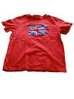 red With Union Jack t shirt kids
