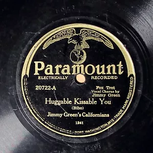 Jimmy Greens Californians / Midnight Rounders PARAMOUNT 20722 V - Picture 1 of 4