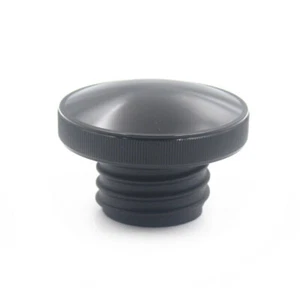Tapa de cubierta de tanque de combustible de gasolina con tornillo negro para motocicleta para Harley Sportster XL883 - Imagen 1 de 5