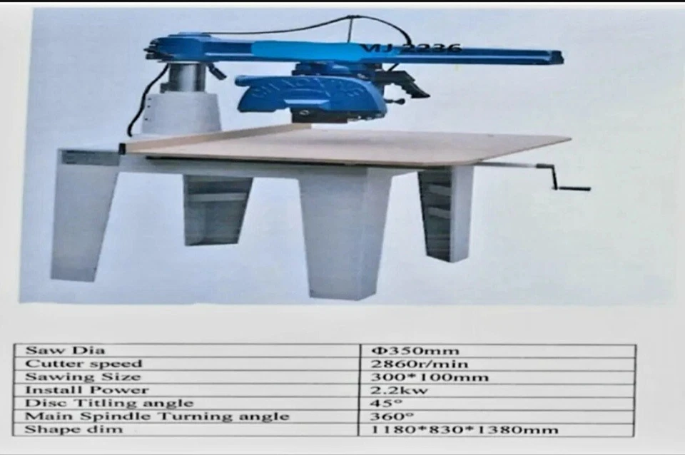 Radial Arm Saw ( Model : FH-2236 ) - Image 1 of 4