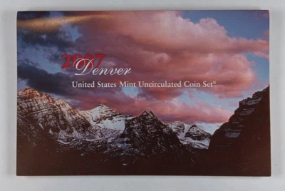 2007d Uncirculated Coin Set U.S Mint Government Packaging OGP - Image 1 of 2