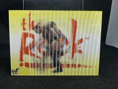THE ROCK WWF 1999 Lenticular Motion #30 Artbox Signature Moves - Image 1 of 4