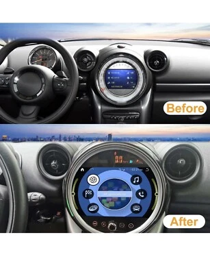 8GB+128GB Android 13 Car Multimedia Player for BMW Mini Cooper R60 2011-2016 BT - Image 1 of 4