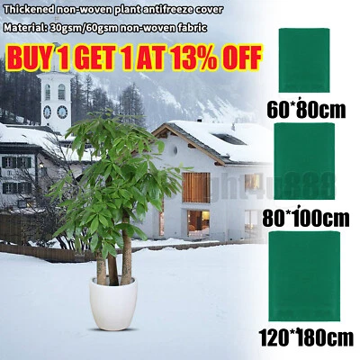 Extral Large Frost Protection Bag Plants Fleece Winter Jacket Garden Plant Cover