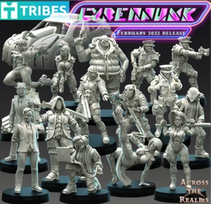 Cyberpunk gangers super pack x 16 (32mm) - Picture 1 of 1